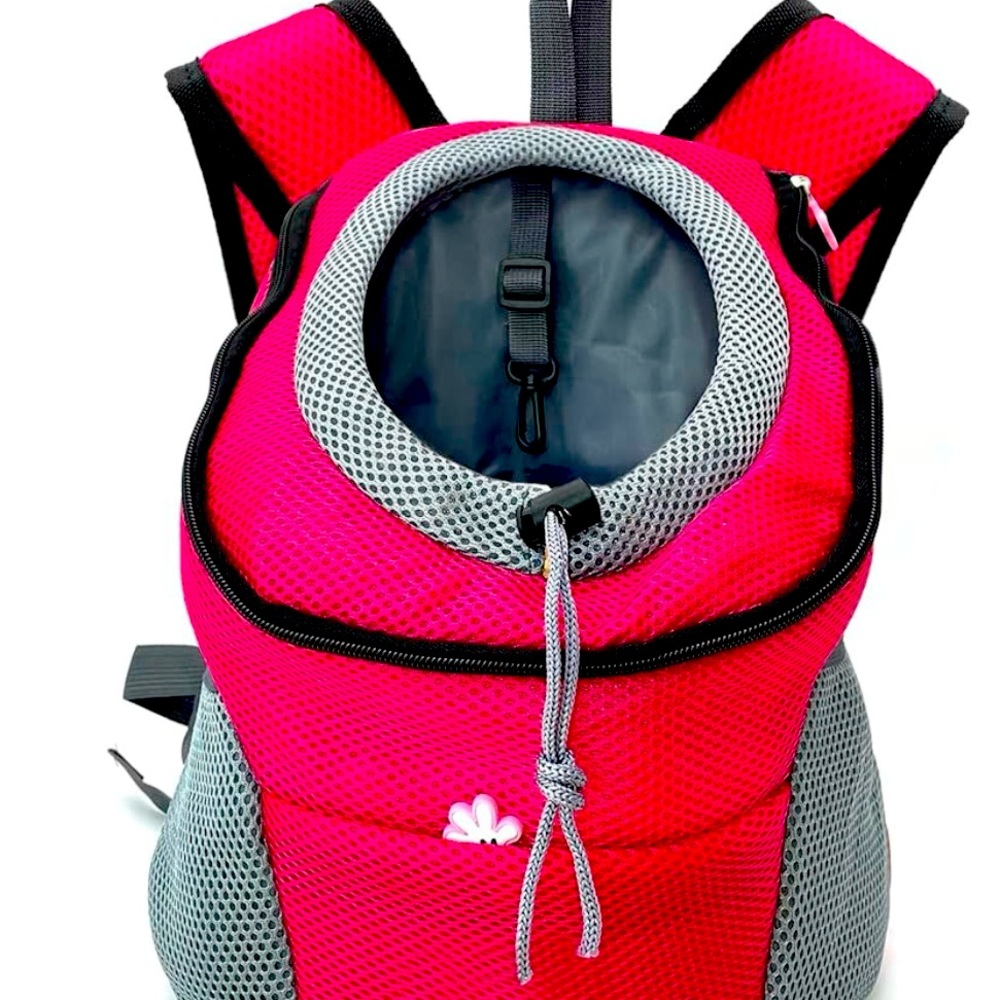 Pet Dog Backpack Carrier with Storage Pockets Dog Front Pack for Small Dogs Cats